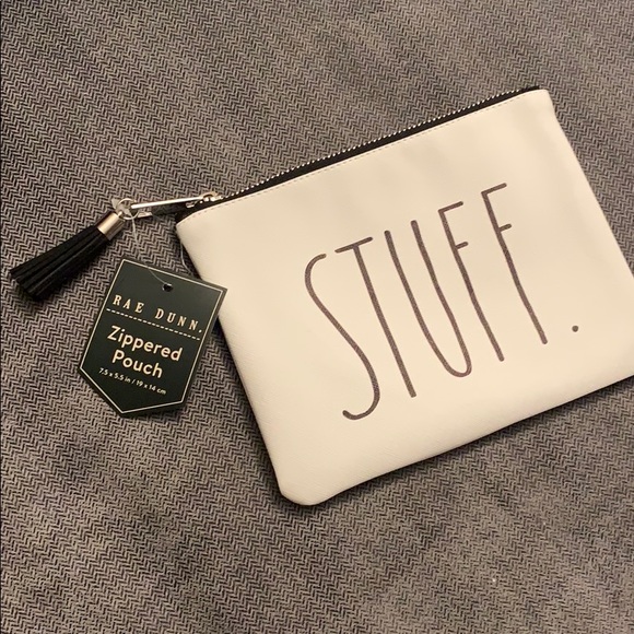 Set of Rae Dunn Zippered Pouches - Picture 3 of 4